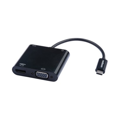 MD TYPE-C TO HDMI&VGA ADAPTER