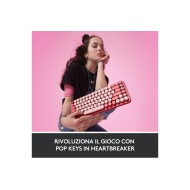 TASTIERA LOGITECH Retail POP KEYS HEARTB