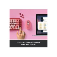 TASTIERA LOGITECH Retail POP KEYS HEARTB