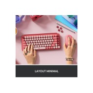 TASTIERA LOGITECH Retail POP KEYS HEARTB