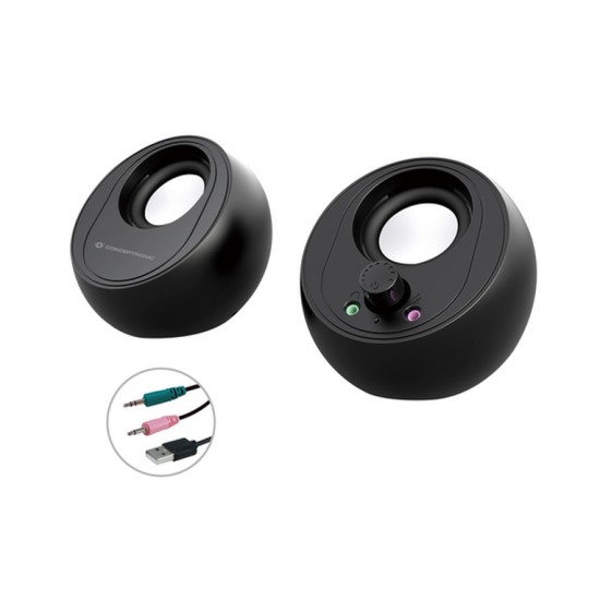 CASSE CONCEPTRONIC BJORN01B NERE PER PC