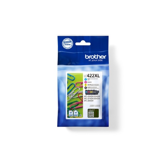 MULTIPACK BROTHER CARTUCCIA LC422XLVAL B