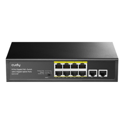 SWITCH 8P 10/100/1000M POE+...