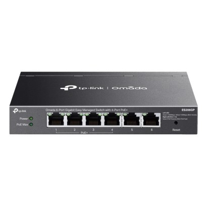 SWITCH 6P LAN Gigabit PoE+...
