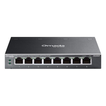 SWITCH 8P LAN Gigabit PoE+...