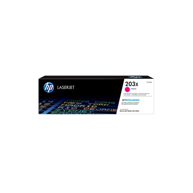TONER HP 203X CF543X MAGENTA 2.500pg LAS